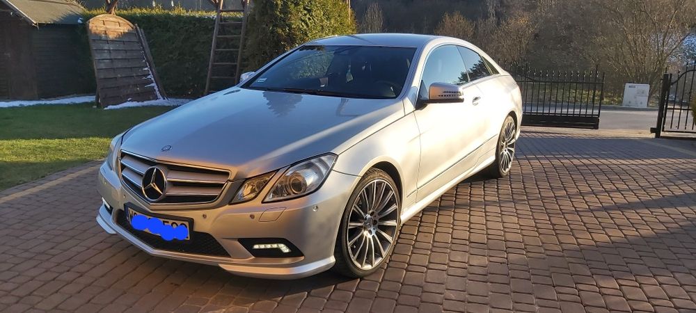 Mercedes coupe w pakiecie AMG