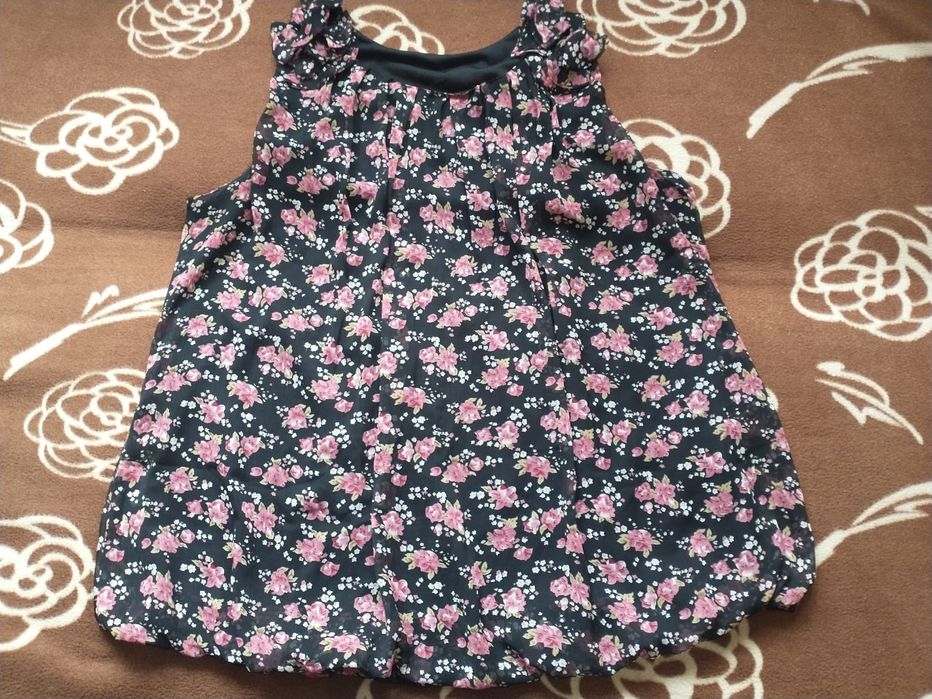 Luźna bluzeczka w kwiaty