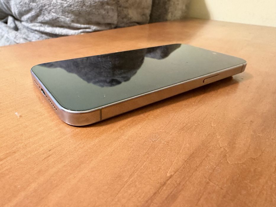 iPhone 15 Pro Max Natural Titanium 256Gb офіційний з двома чохлами