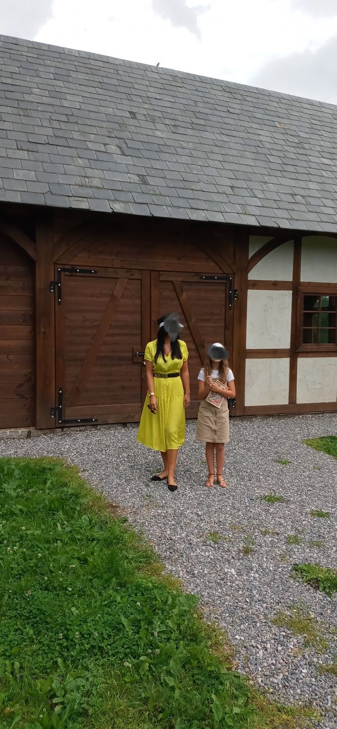 Żółta sukienka rozmiar M