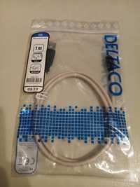 DELTACO USB 2.0 kabel Type A han - Type Micro B ha (USB301)