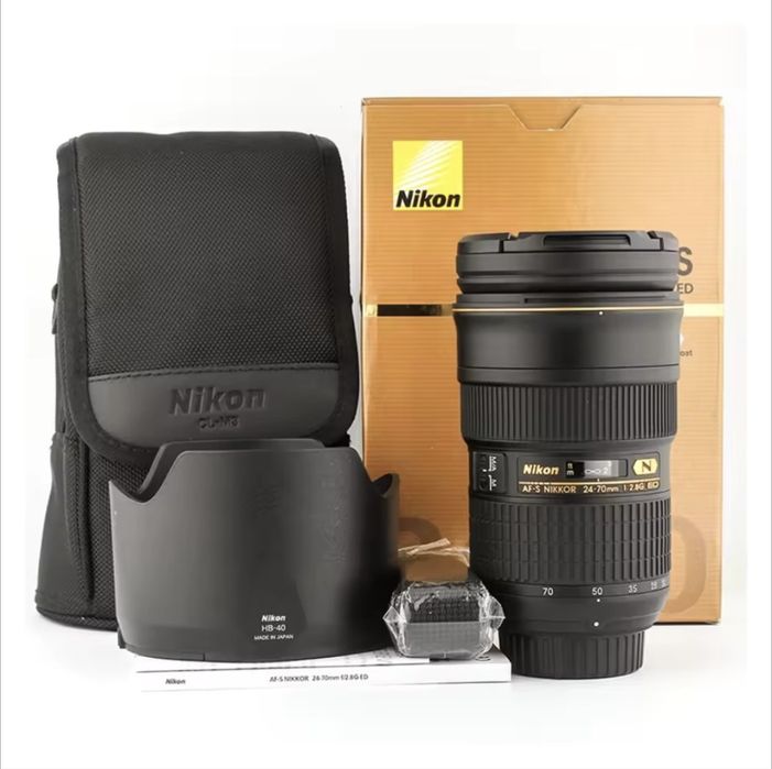 Об'єктив Nikon AF-S 24-70 мм f/2.8G ED для дзеркальних фотокамер Nikon