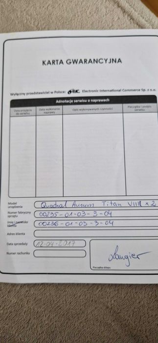 Kolumny Quadral Titan VIII