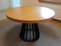 Stół okrągły 120 cm do salonu