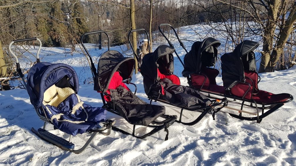Nosidełko turystyczne vaude salewa ergonomiczne wózki sanki wypożycz