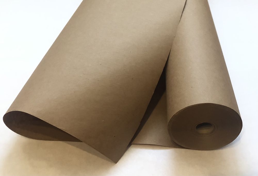 Упаковочная ЭКО бумага  рулон 84см*70 метров, пл.70 г/м2, Украина