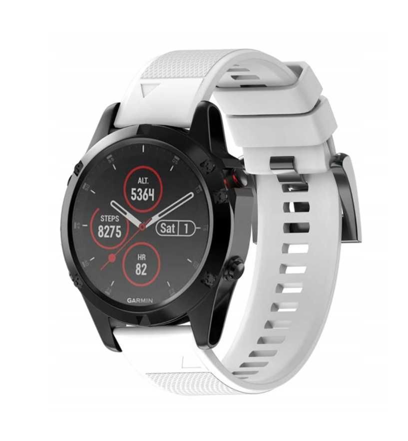 Pasek do Garmin Fenix 3 / 5X / 6X/ 7X / Coros Vertix 2 /Tactix 7 BIAŁY