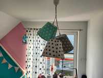 Lampa i zaslona zestaw do pokoju dziecięcego