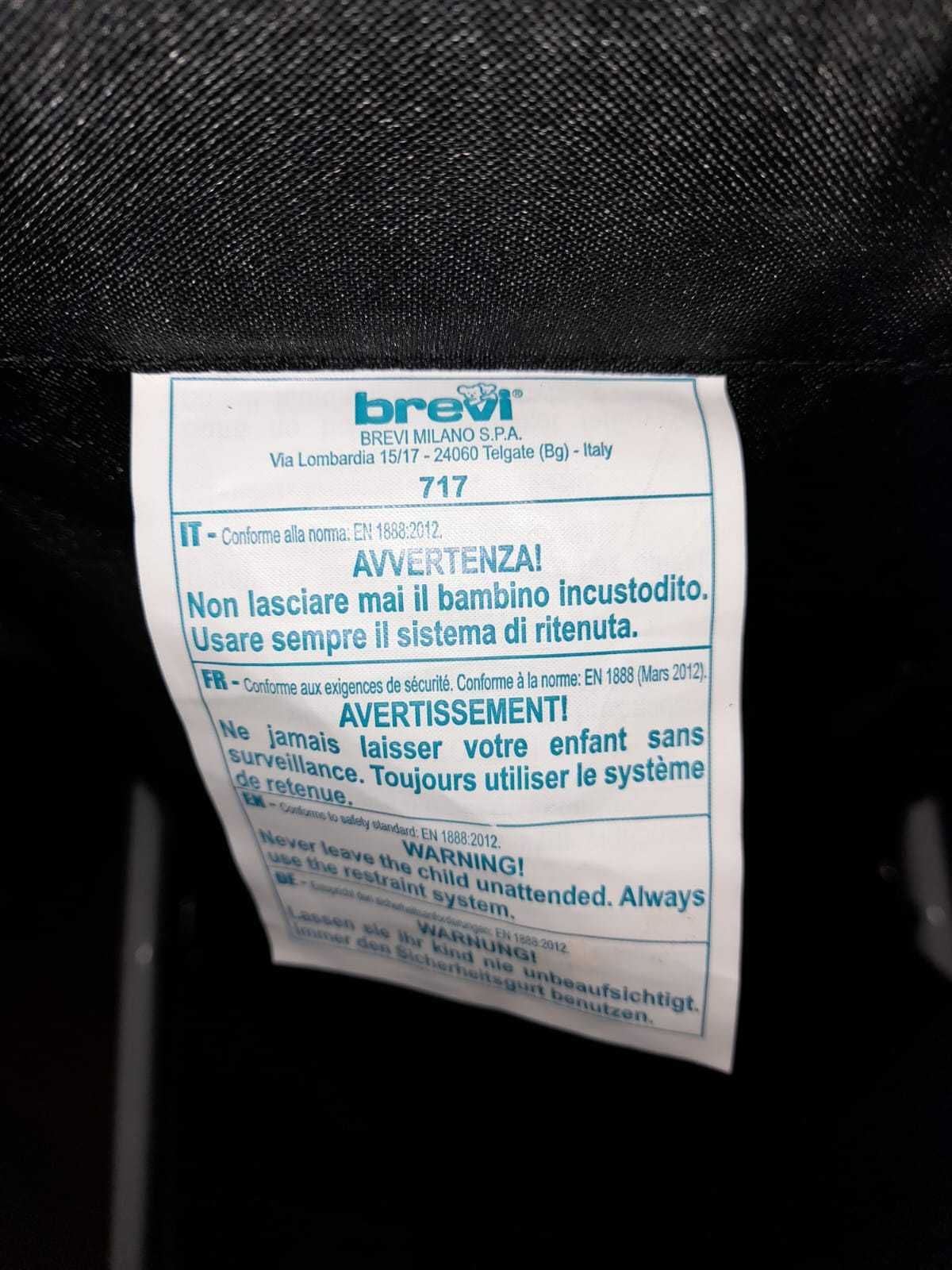 Carrinho de bebe Brevi