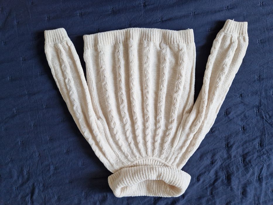 Golf sweter dla dziewczynki 122