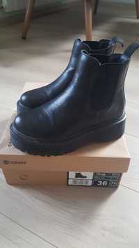 Buty botki roz.36