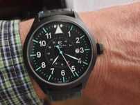 Christopher Ward MK-1 C8 Pilot Eta 2824 Vintage Fortis Eberhard Ball