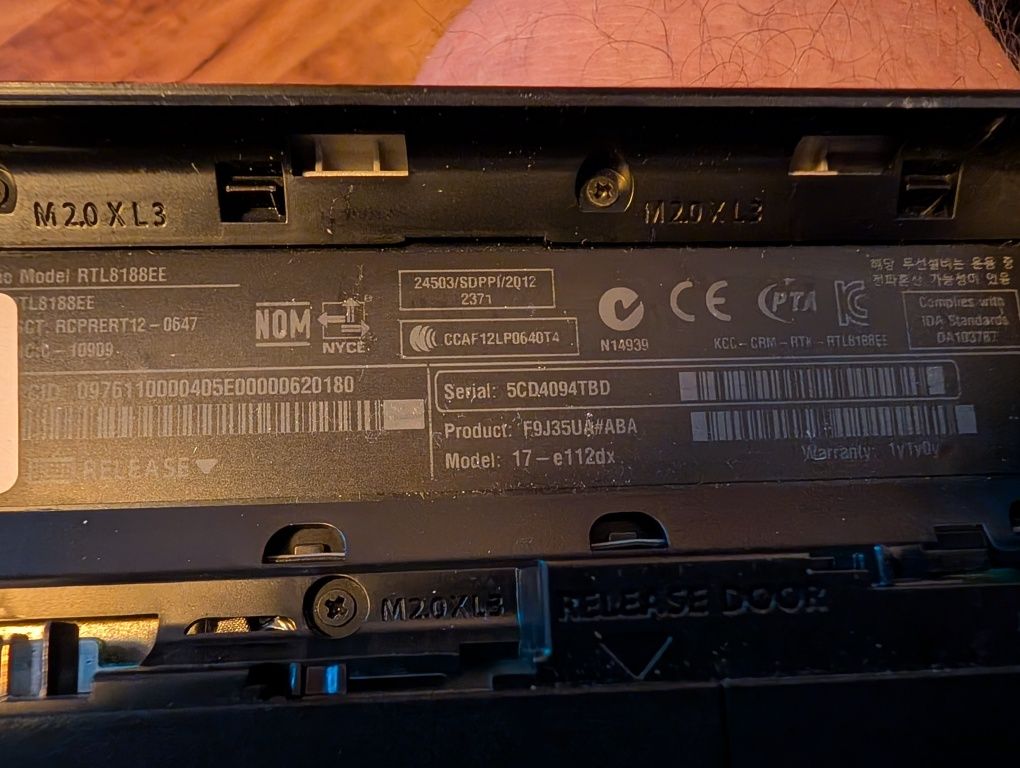 Laptop HP 17-e112dx Stan Bardzo dobry!
