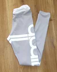 aim'n legginsy dresy spodnie damskie xs s 34 36 s szare sportowe