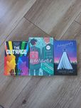 Zestaw książek autoboyography the outrage heartstopper młodzieżowe