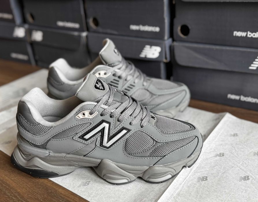 Кроссовки New Balance 9060 Shadow Grey Castlerock Black/NB/Нью Беланс