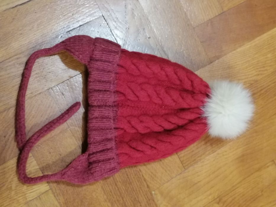 Шапка шапочка вязана ручна робота, дитяча