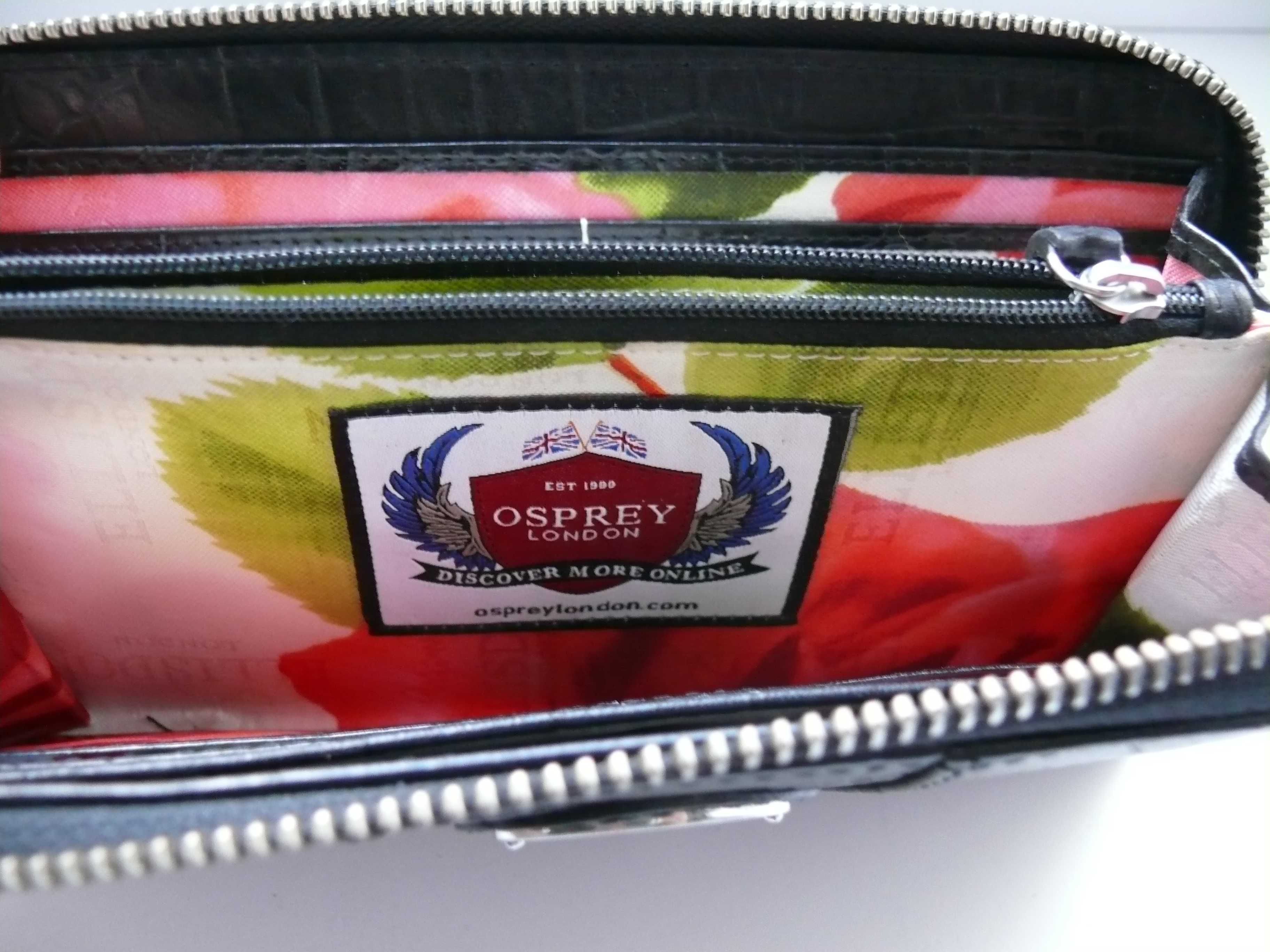 Elegancki portfel damski" Osprey London"