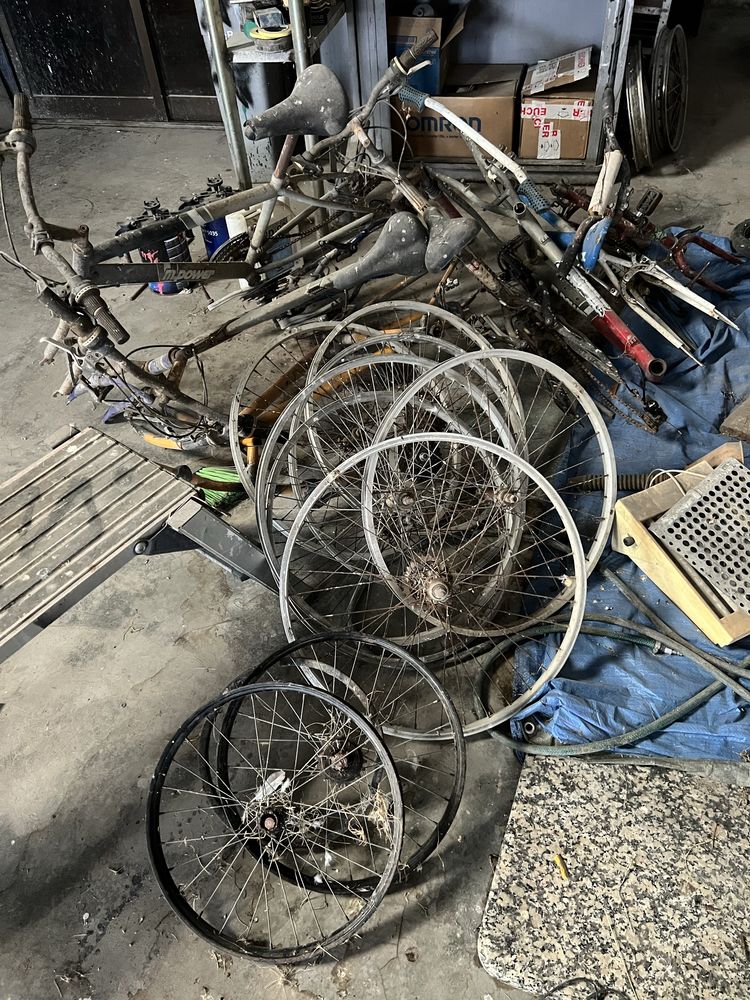peças de bicicleta antigas