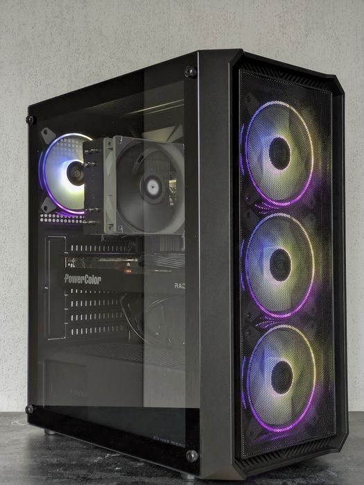 Komputer gamingowy R7 5800X, RX 6800 16Gb, 32Gb 3600, 1Tb SSD, B550