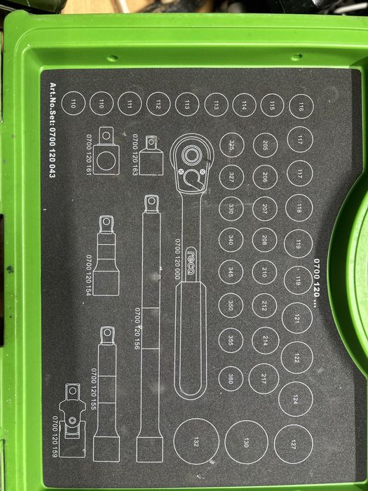 Reca klucze nasadowe