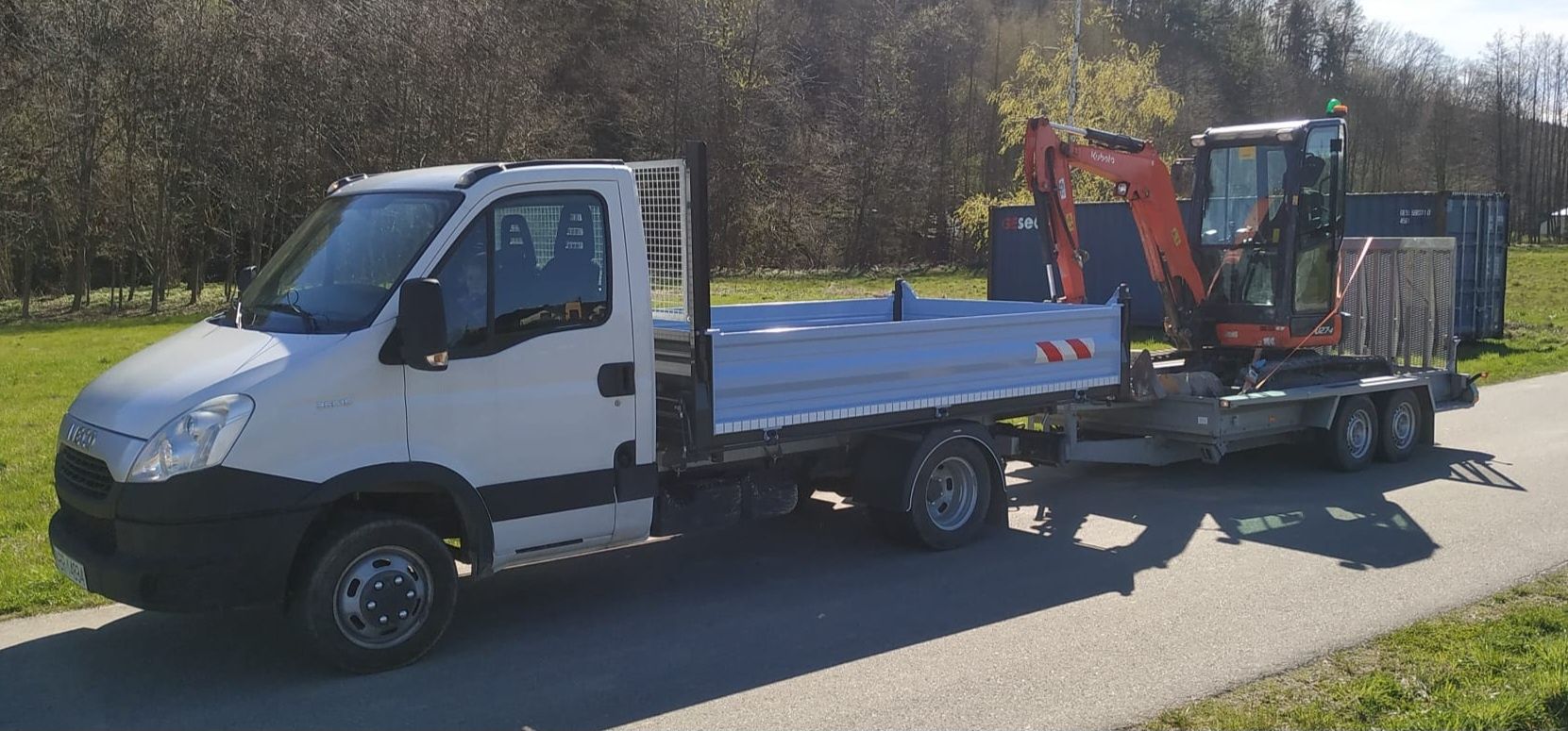 Wynajmę wozidło obrotowe Thwaites 3.5t  rewers/ JCB 1t wysoki wysyp /