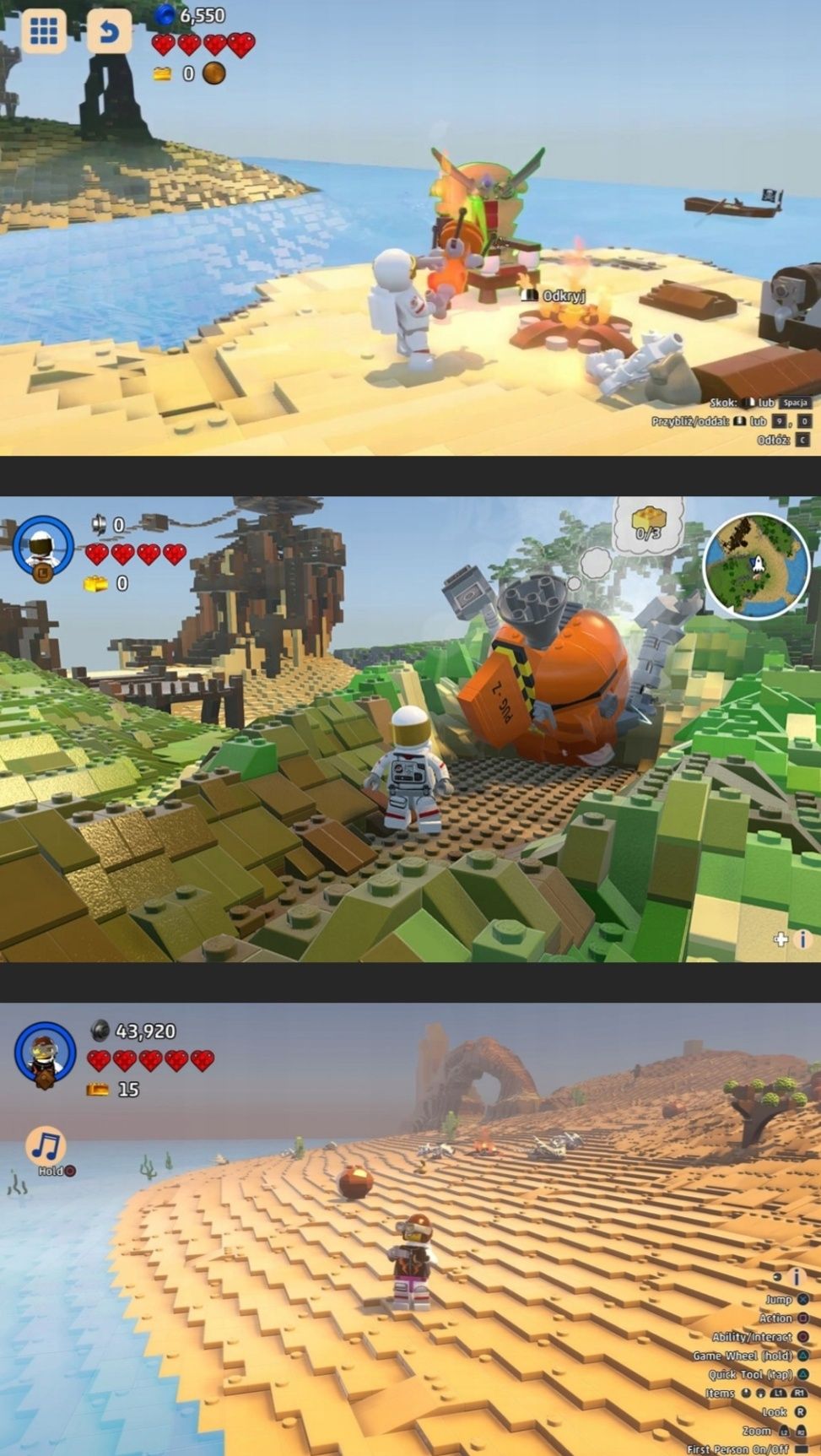 Gra LEGO Worlds Xbox Nowa Polski Dubbing