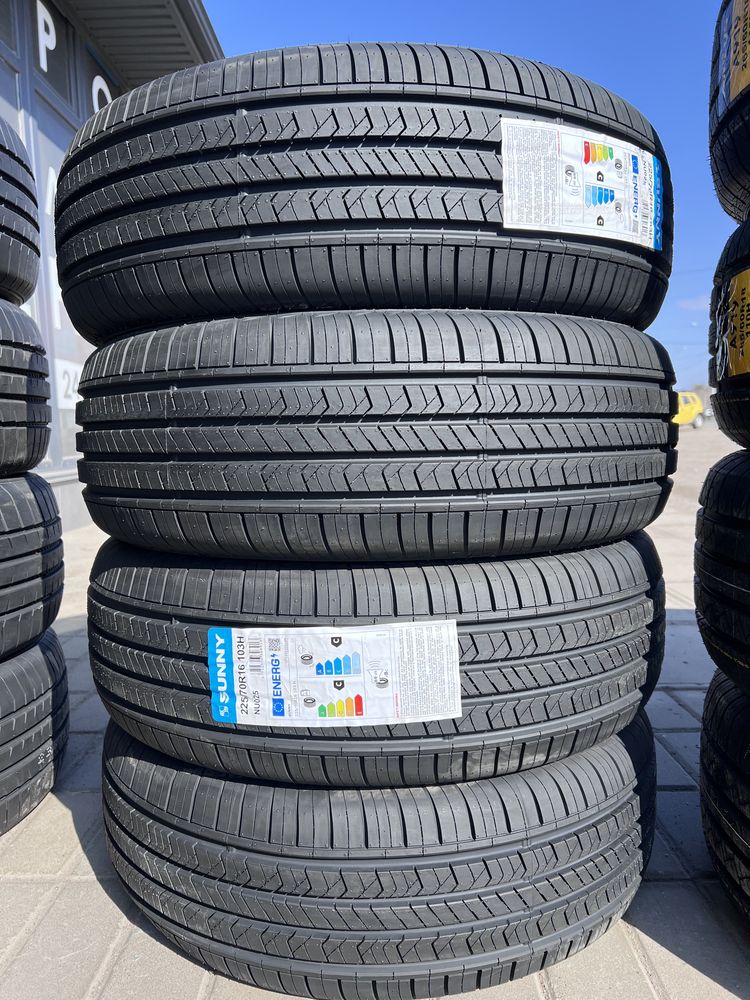 Шини нові 225/70 R16 Sunny літні ;Резина нова r16 склад