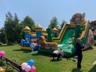 Wynajme dmuchane zjezdzalnie i zamki. Wolne terminy