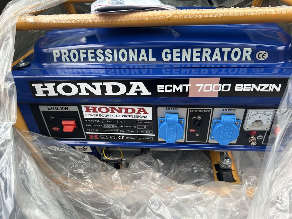 Бензиновый генератор honda 7000