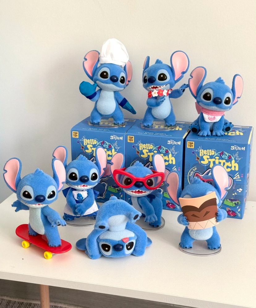 Стич blindbox “лабубу» toptoy в наявності