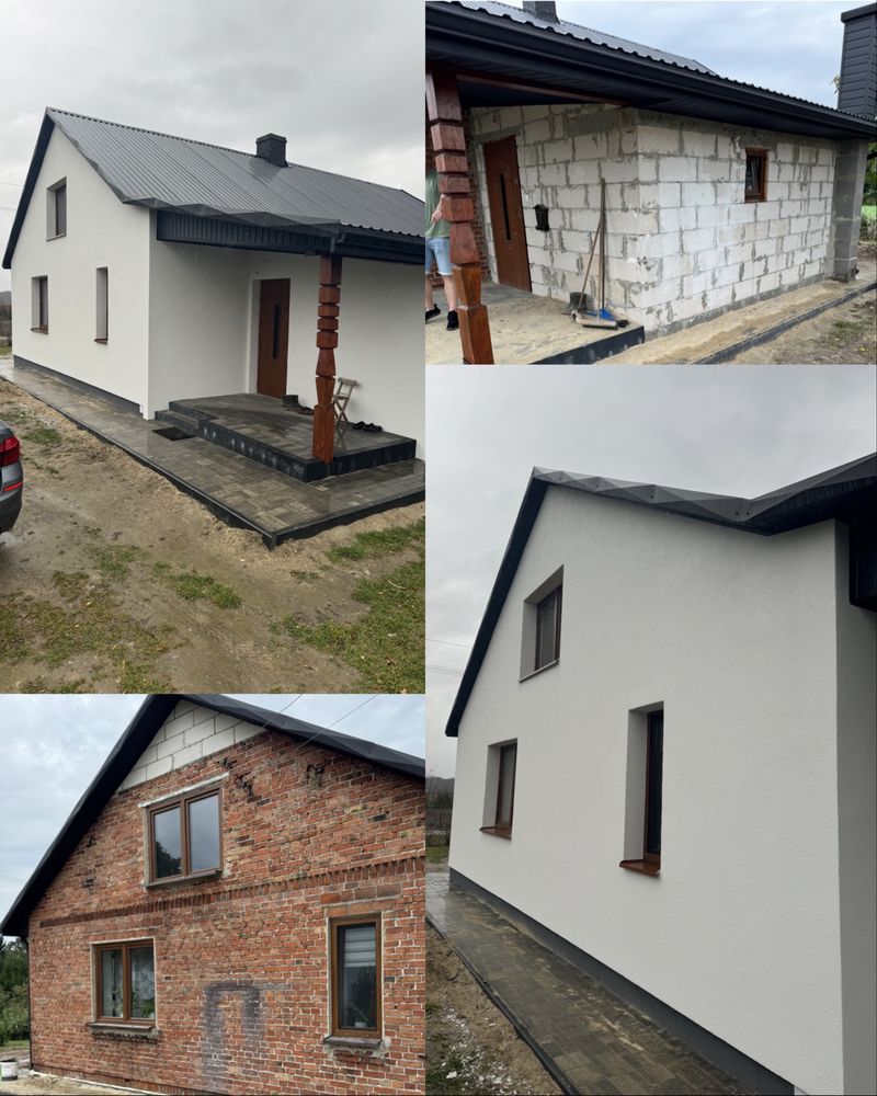MALOWANIE/MYCIE dachów, elewacji, kostki, docieplanie budynków