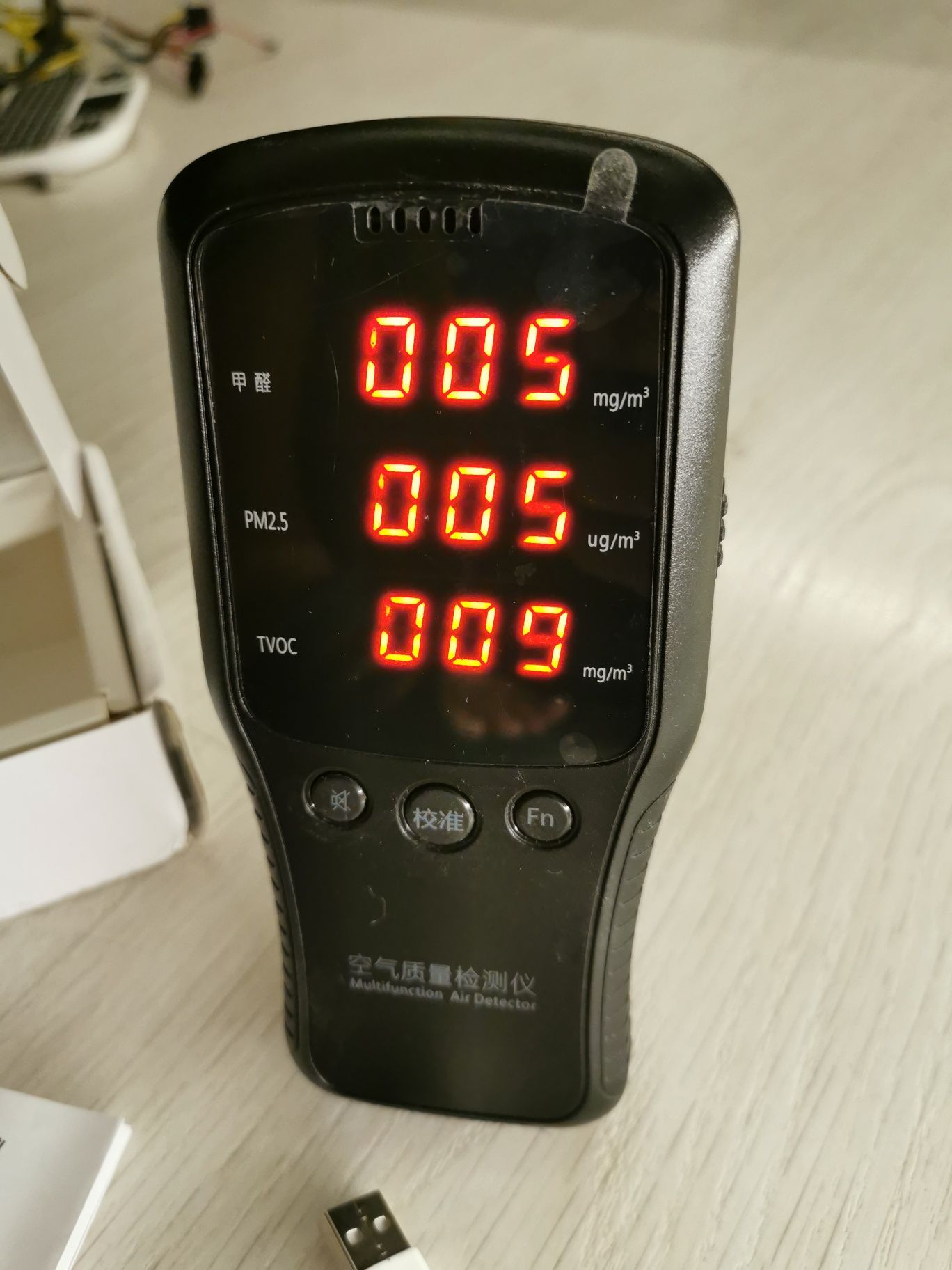 Газовий аналізатор ZYG-A600 (аналог WP6910)  PM 1.0 2.5 10 TVOC