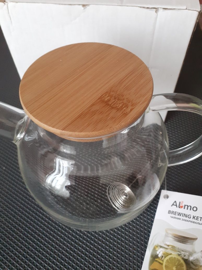 Чайник для зааарки чая и кофе-термостойкое стекло