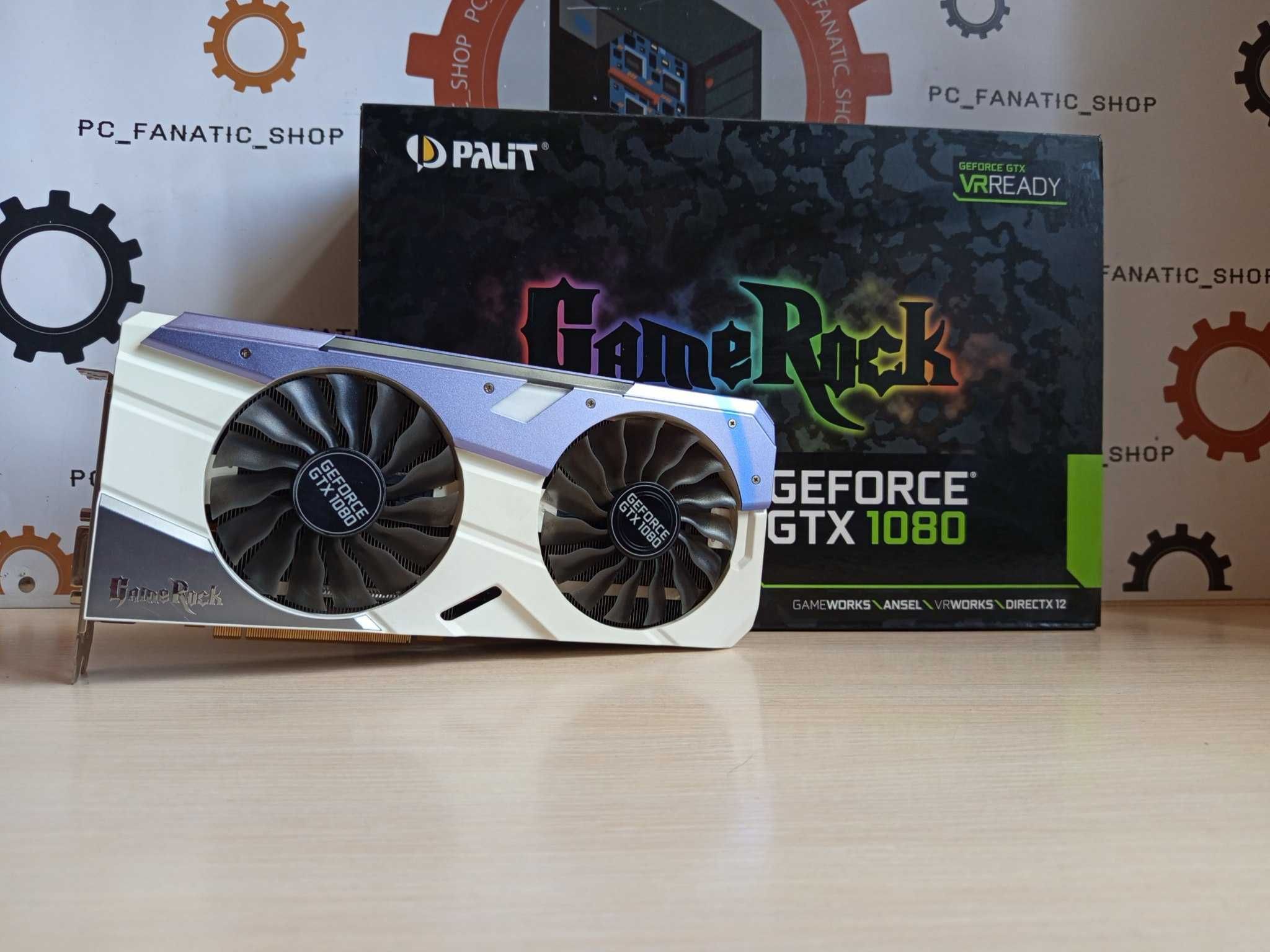 Гарантія\Palit GeForce GTX 1080 GameRock Premium Edition