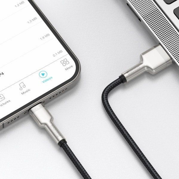 Кабель з чіпом Baseus USB to Lightning 2метри Швидка Зарядка iPhone