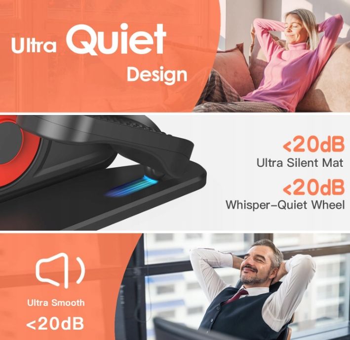 Hoftme Eliptyczny Pedał Do Ćwiczeń, Biurko Pedalboard Uszkodzony