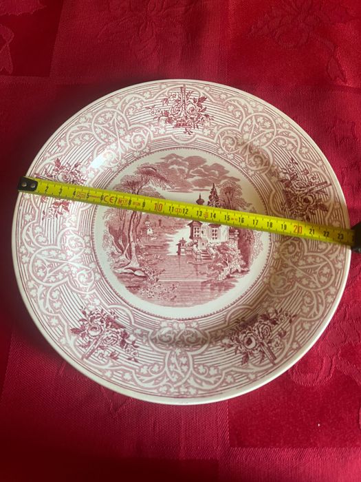 Prato motivo Massarelos roselle