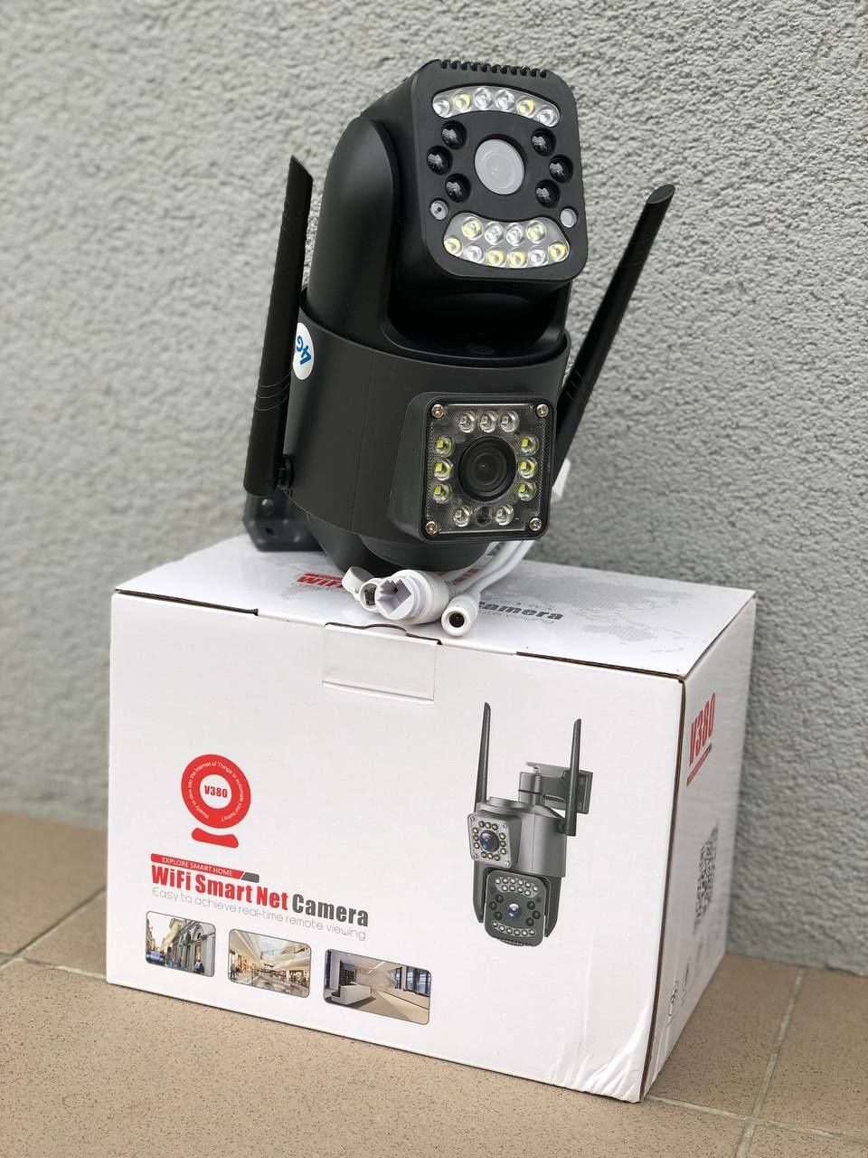 Камера видеонаблюдения IP уличная 3g 4g sim карта вай фай відеонагляд