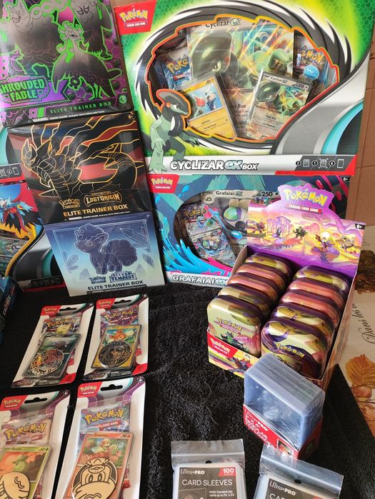 Caixa Acrílica para Booster Box! Pokémon TCG Vários Produtos Selados!