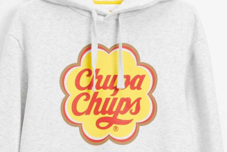 Bluza z kapturem Chupa Chups szara HOUSE L