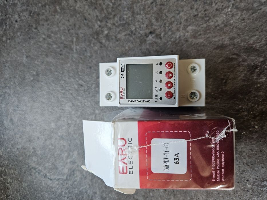 Реле напряжения, типа ZUBR, 63А, 40A, wi-fi