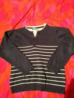 Sweter w paski r 122/128