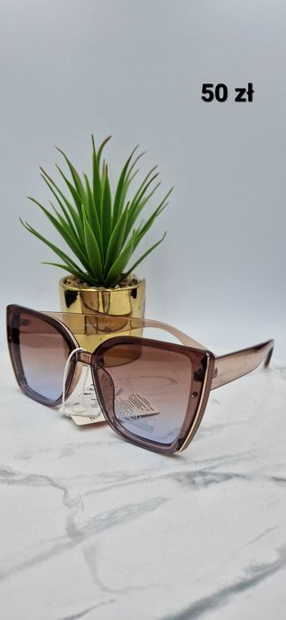 Okulary przeciwsłoneczne damskie z filtrem UV 400