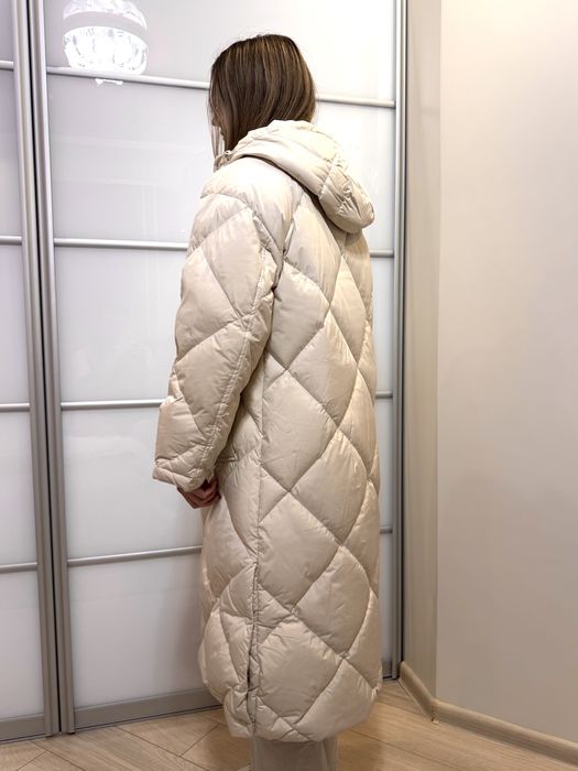 Пуховик Zara в ромб