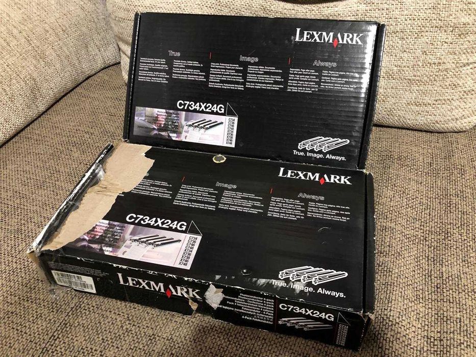 Комплект картриджів Lexmark C734/C736/X734/X736/X738 4 шт