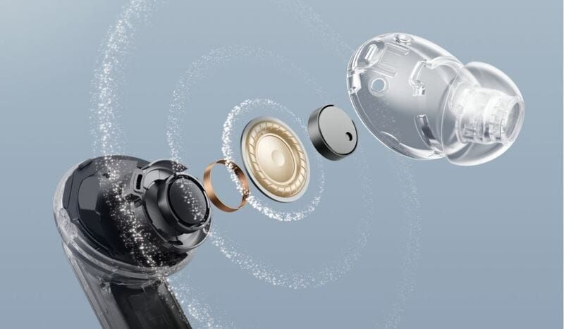 Навушники Realme buds air 7 pro metallic grey Global version