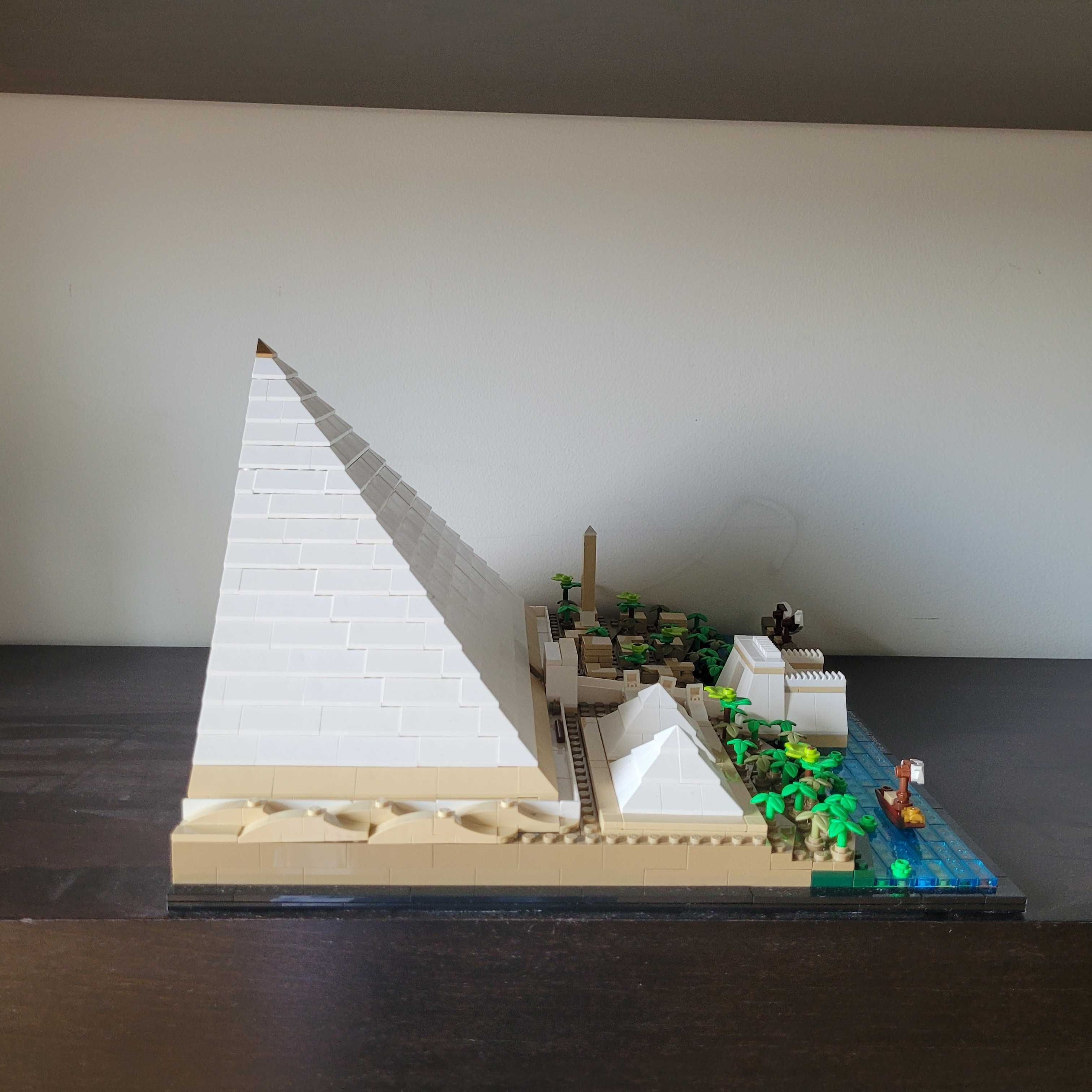 Pirâmide de giza de Lego Architecture montada