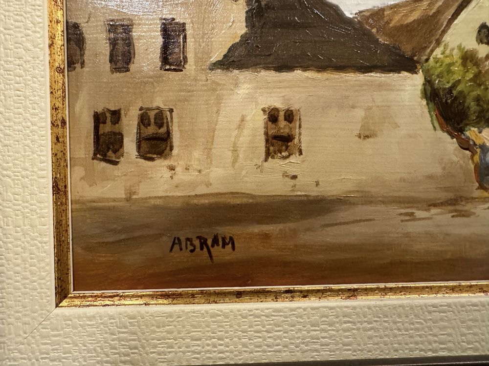 Zbigniew Abram - Stary Sącz obraz olejny