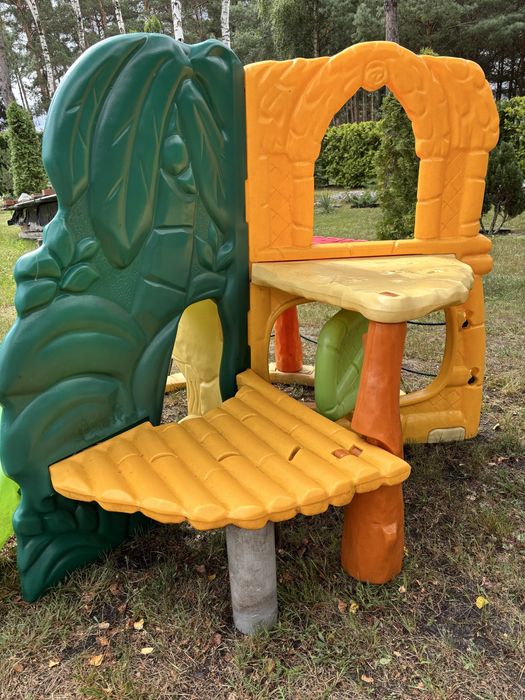 LITTLE TIKES Dżungla Plac Zabaw Zjeżdżalnia Ścianka Wspinaczkowa